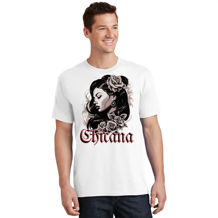 WomanS Chola Hispanic Latino Mexican Chicano Cholo Chicana T-Shirt