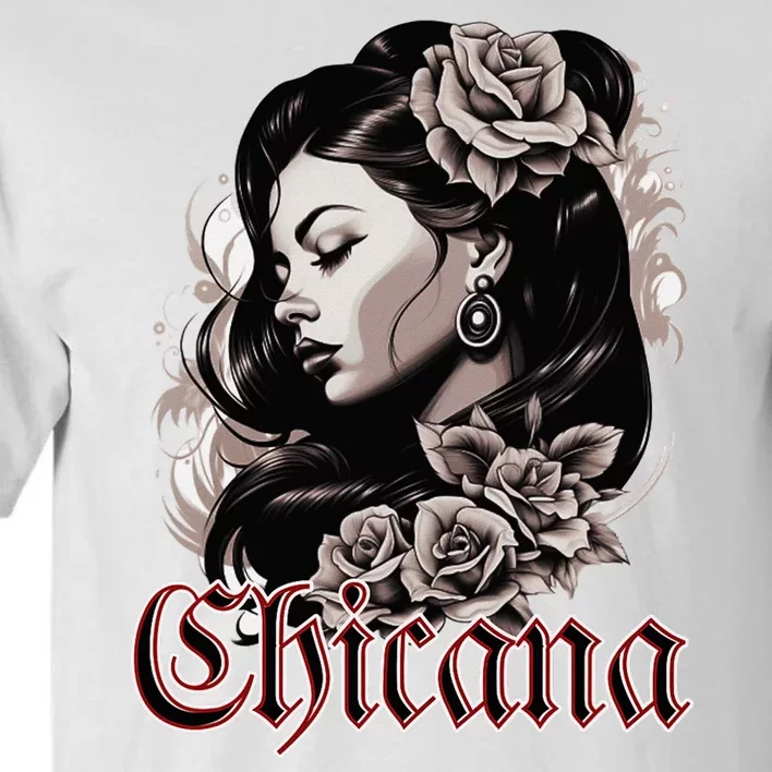 WomanS Chola Hispanic Latino Mexican Chicano Cholo Chicana Tall T-Shirt