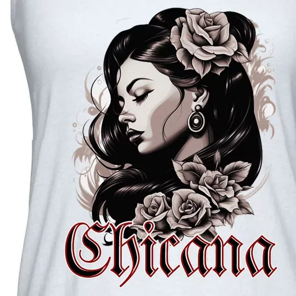 WomanS Chola Hispanic Latino Mexican Chicano Cholo Chicana Ladies Essential Flowy Tank