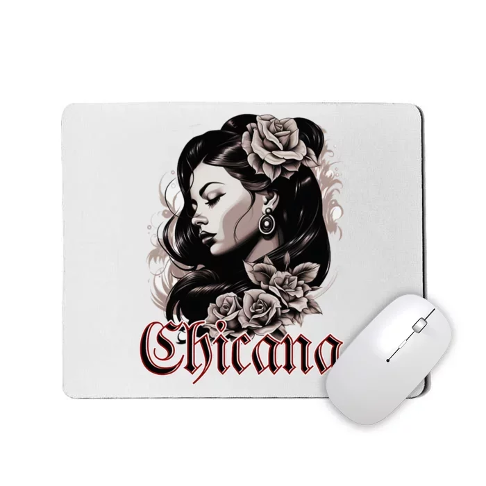 WomanS Chola Hispanic Latino Mexican Chicano Cholo Chicana Mousepad