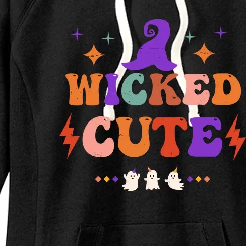 Wicked Cute Halloween Gift Women's Fleece Hoodie