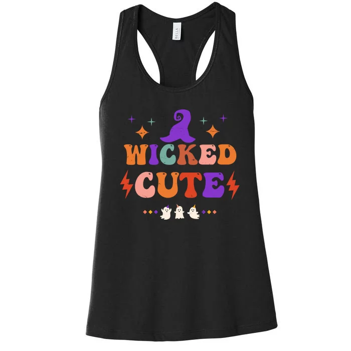 Wicked Cute Halloween Gift Women's Racerback Tank