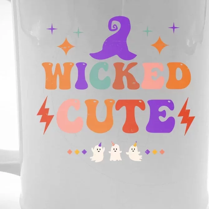 Wicked Cute Halloween Gift Front & Back Beer Stein