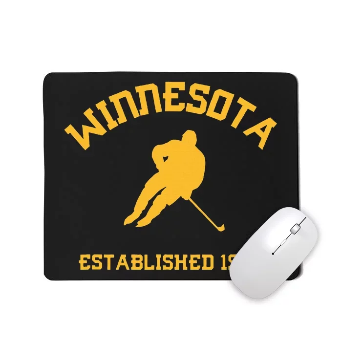 Winnesota College Hockey Fan Mousepad