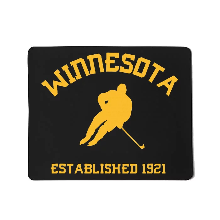 Winnesota College Hockey Fan Mousepad