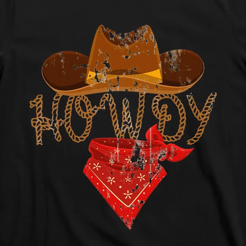 Western Cowboy Howdy T-Shirt