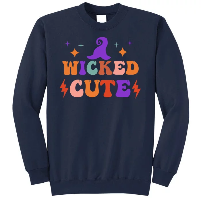 Wicked Cute Halloween Witch Tall Sweatshirt