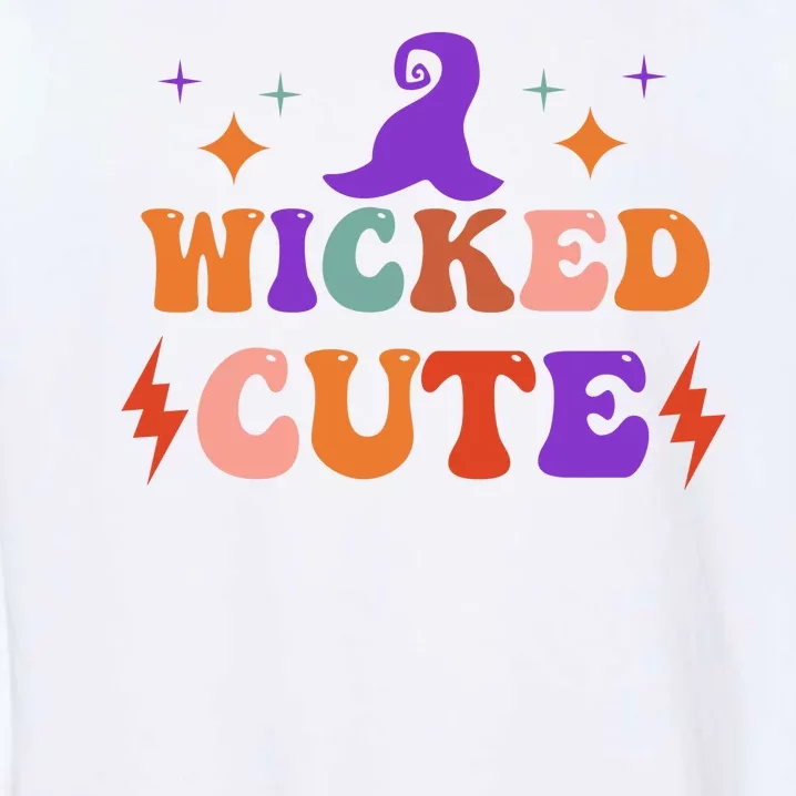 Wicked Cute Halloween Witch Garment-Dyed Sweatshirt