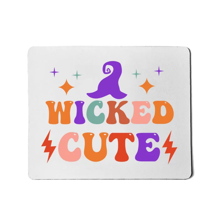 Wicked Cute Halloween Witch Mousepad