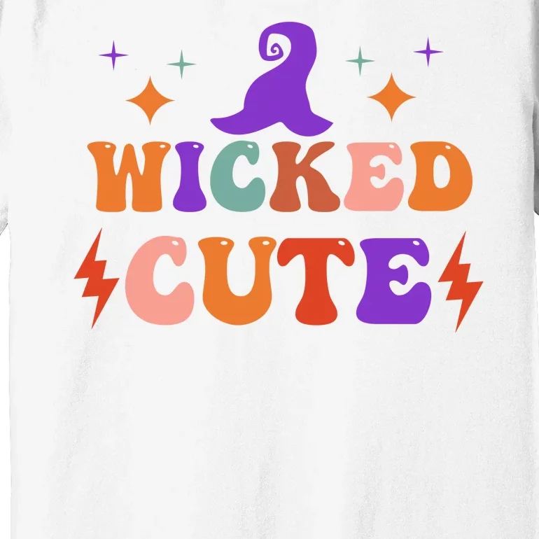 Wicked Cute Halloween Witch Premium T-Shirt