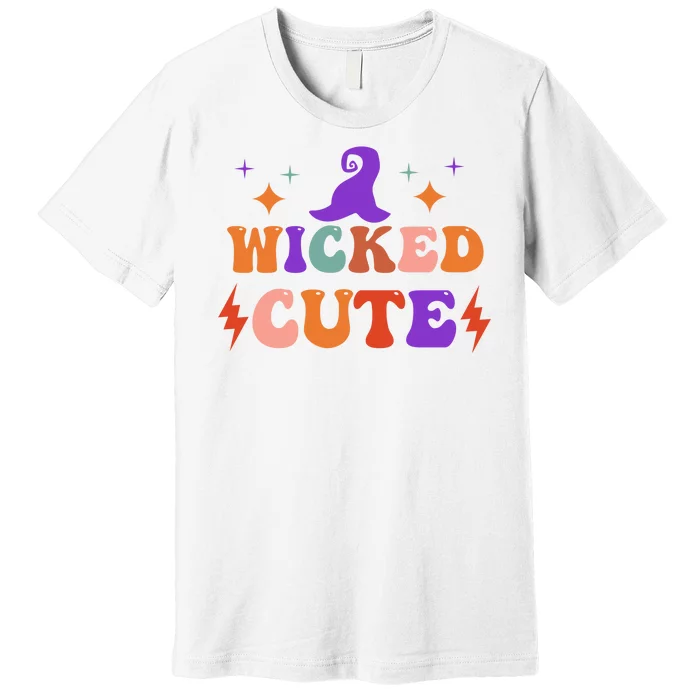 Wicked Cute Halloween Witch Premium T-Shirt