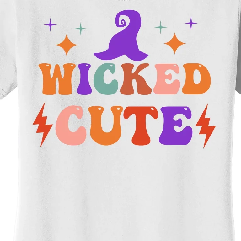 Wicked Cute Halloween Witch Women's T-Shirt