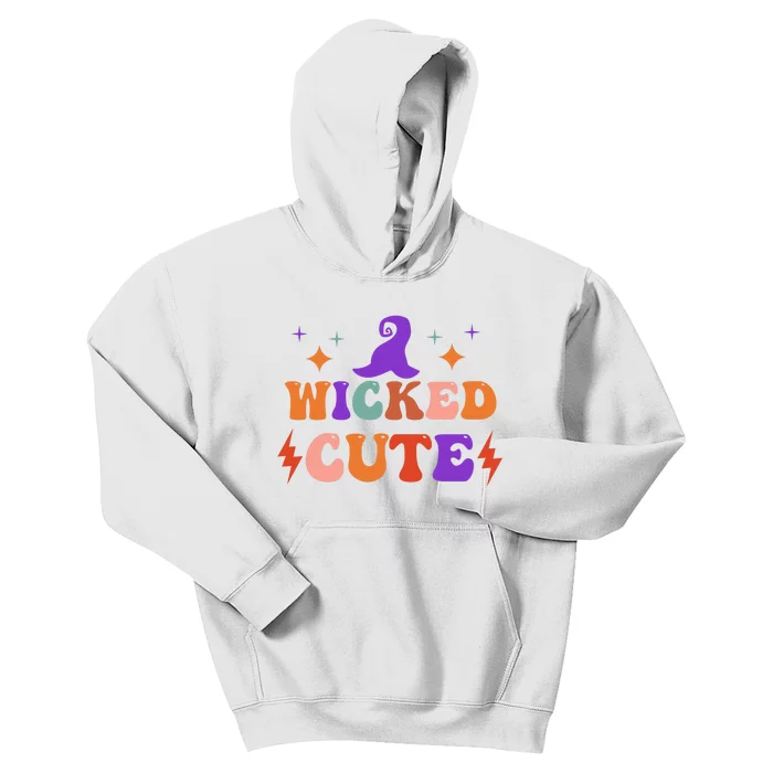 Wicked Cute Halloween Witch Kids Hoodie