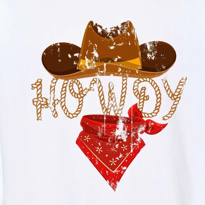 Western Cowboy Howdy Garment-Dyed Sweatshirt