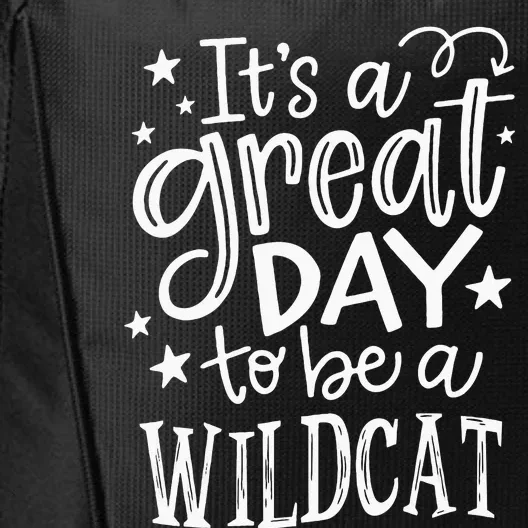 Wild Cat Its Great Day To Be A Wild Cat School Animal Lover City Backpack