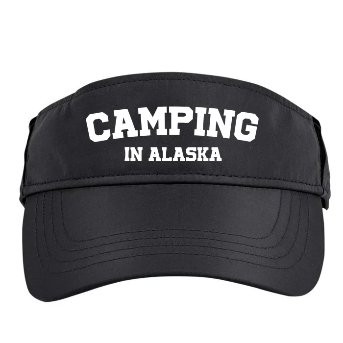 Warmwalks Camping In Alaska Adult Drive Performance Visor