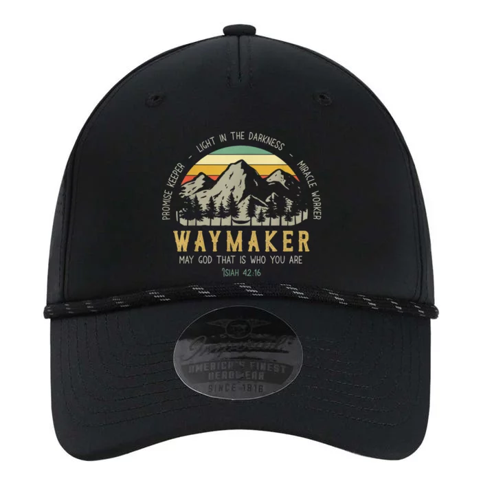 Waymaker Christian Isaiah 42:16 Bible Verse Performance The Dyno Cap