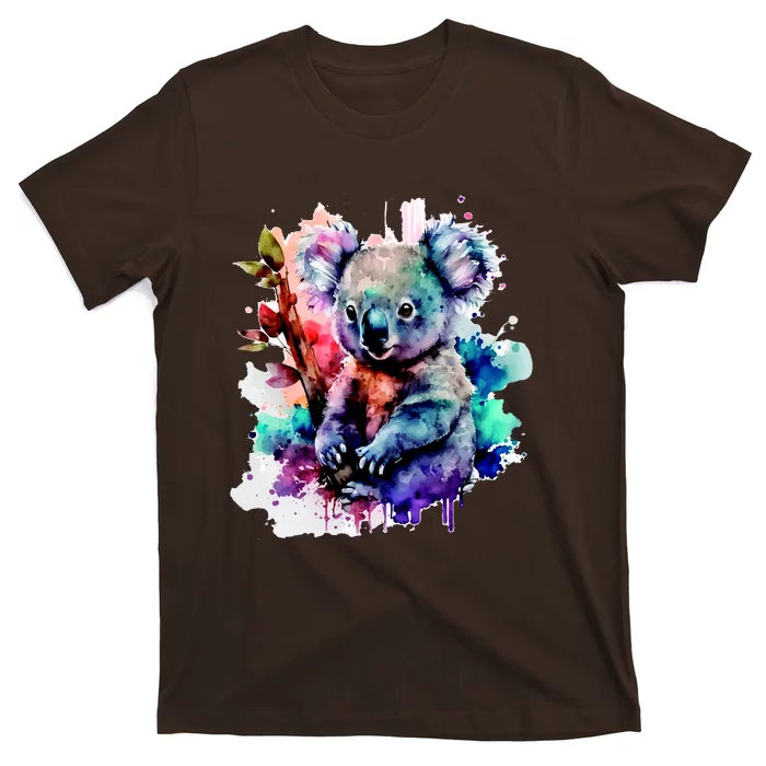 Water Color Koala T-Shirt