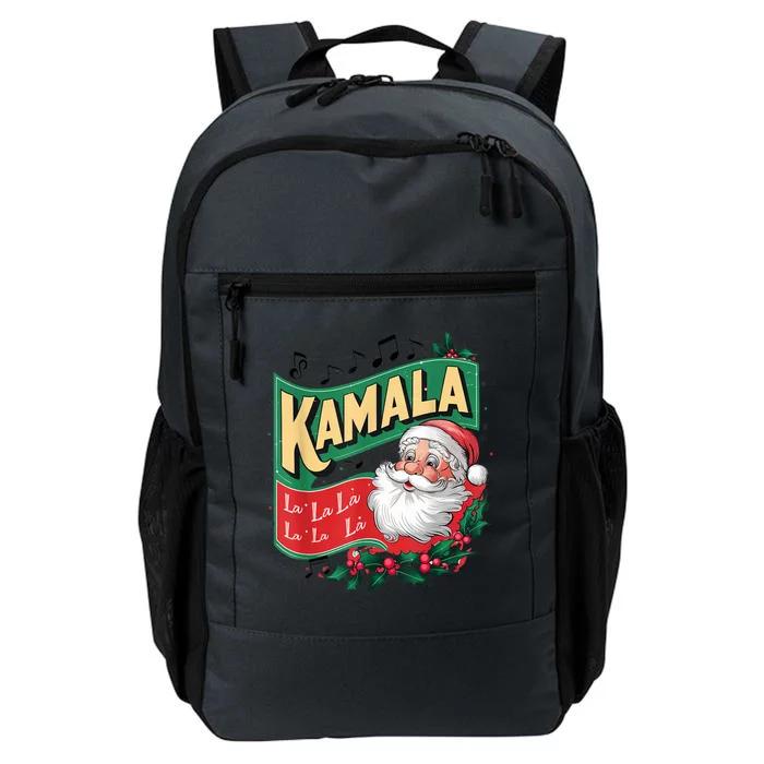 Women Christmas Kamala Harris Funny Comma La Xmas 2024 Gift Daily Commute Backpack