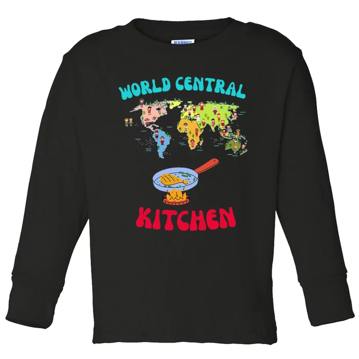 World Central Kitchen Classic Toddler Long Sleeve Shirt