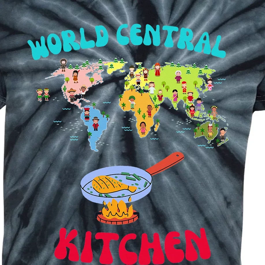 World Central Kitchen Classic Kids Tie-Dye T-Shirt