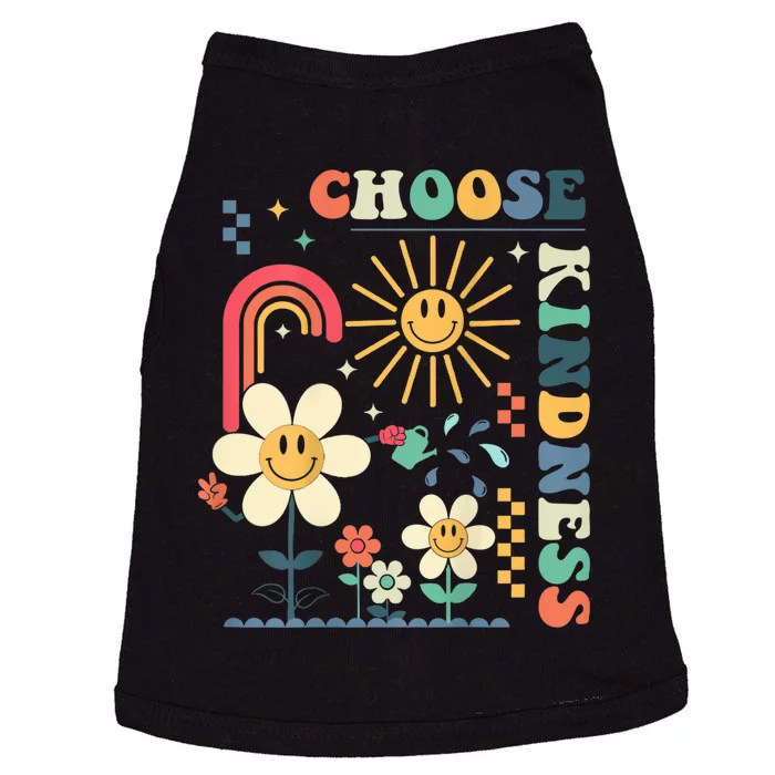 Women Choose Kindness Be Kind Inspirational Doggie Tank