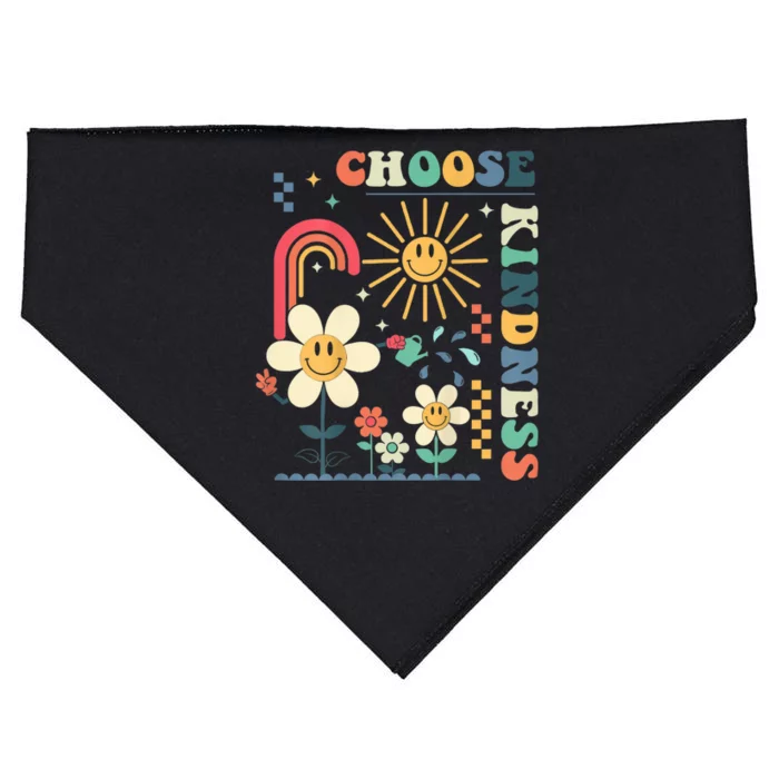 Women Choose Kindness Be Kind Inspirational USA-Made Doggie Bandana