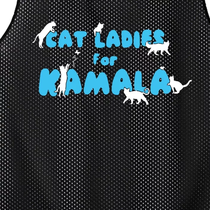 Women Cat Ladies For Kamala Mesh Reversible Basketball Jersey Tank