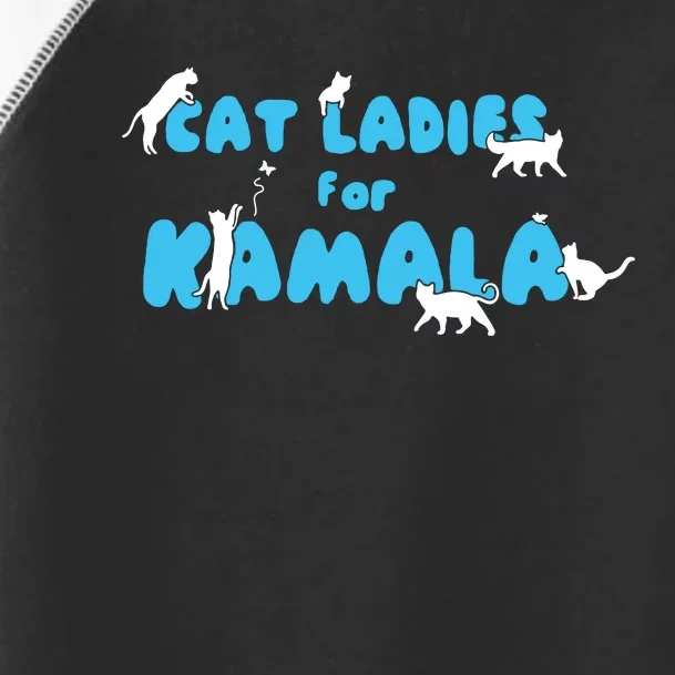 Women Cat Ladies For Kamala Toddler Fine Jersey T-Shirt