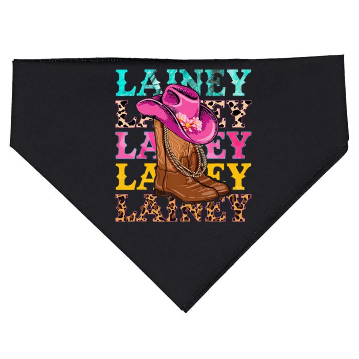 Western Cowgirl Lainey USA-Made Doggie Bandana