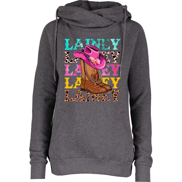 Western Cowgirl Lainey Womens Funnel Neck Pullover Hood