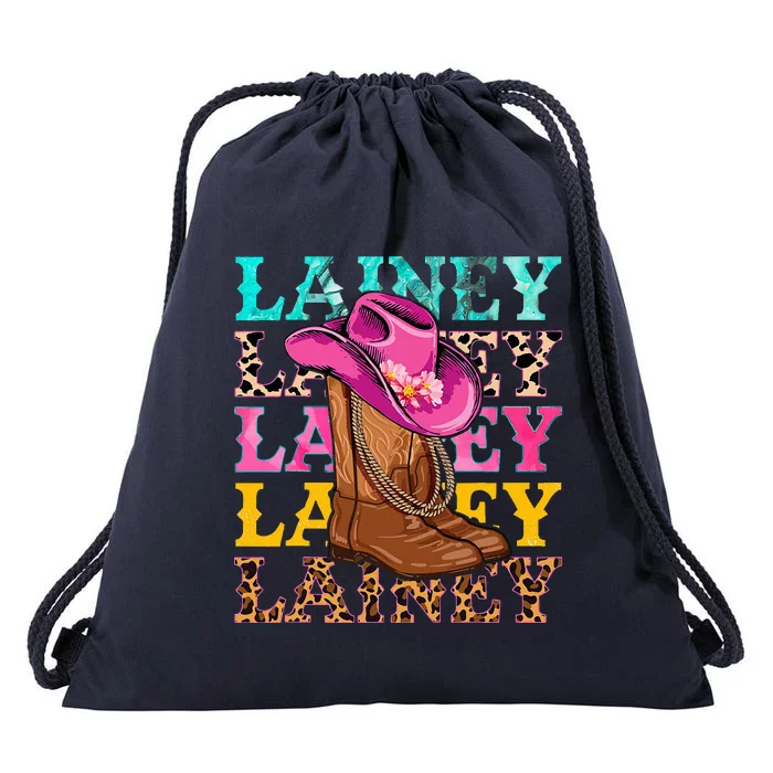 Western Cowgirl Lainey Drawstring Bag