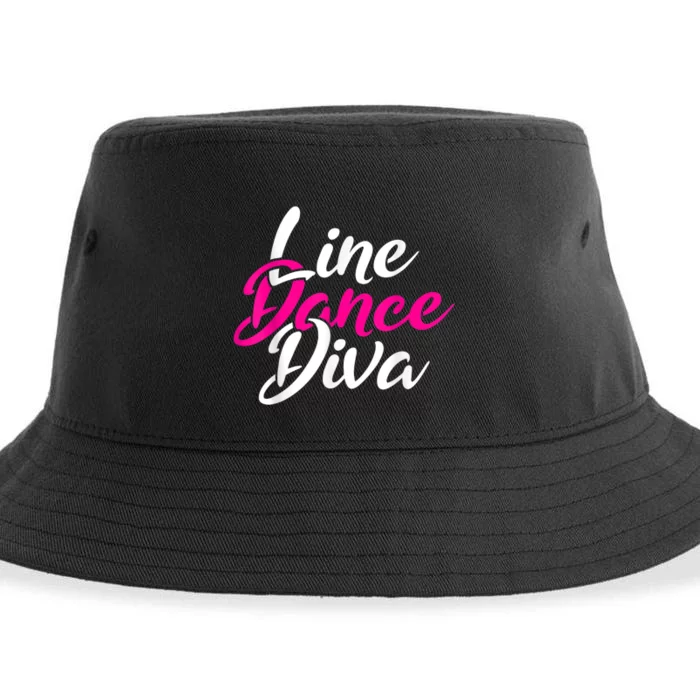 Western Country Line Dancing Diva Women Line Dance Sustainable Bucket Hat