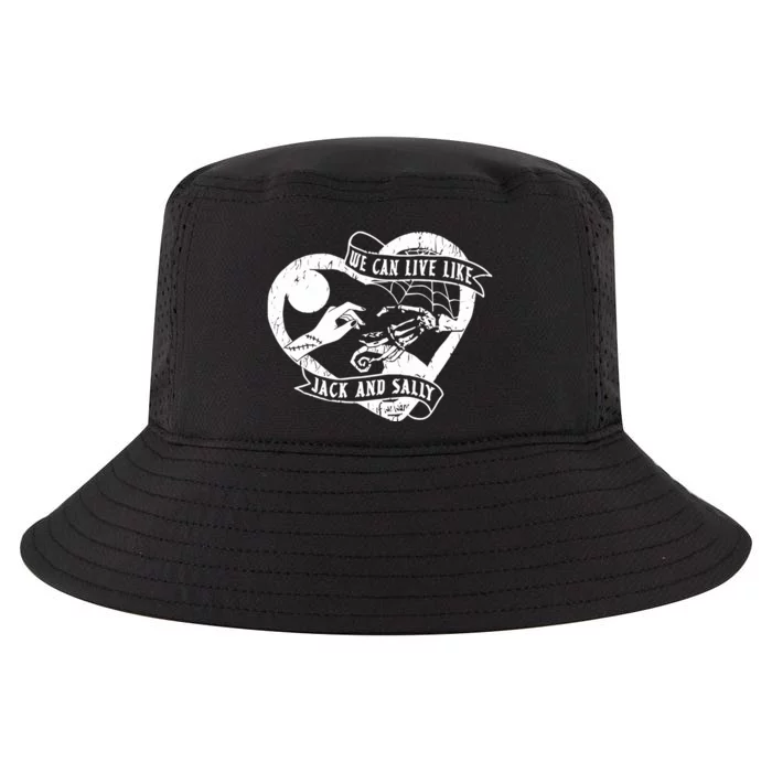 We Can Live Like Jack And Sally Cool Comfort Performance Bucket Hat