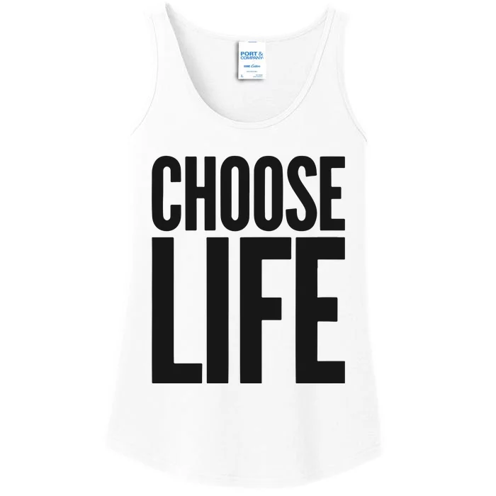 Wham Choose Life Ladies Essential Tank