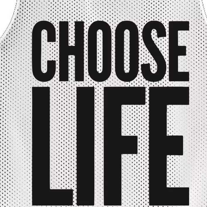 Wham Choose Life Mesh Reversible Basketball Jersey Tank