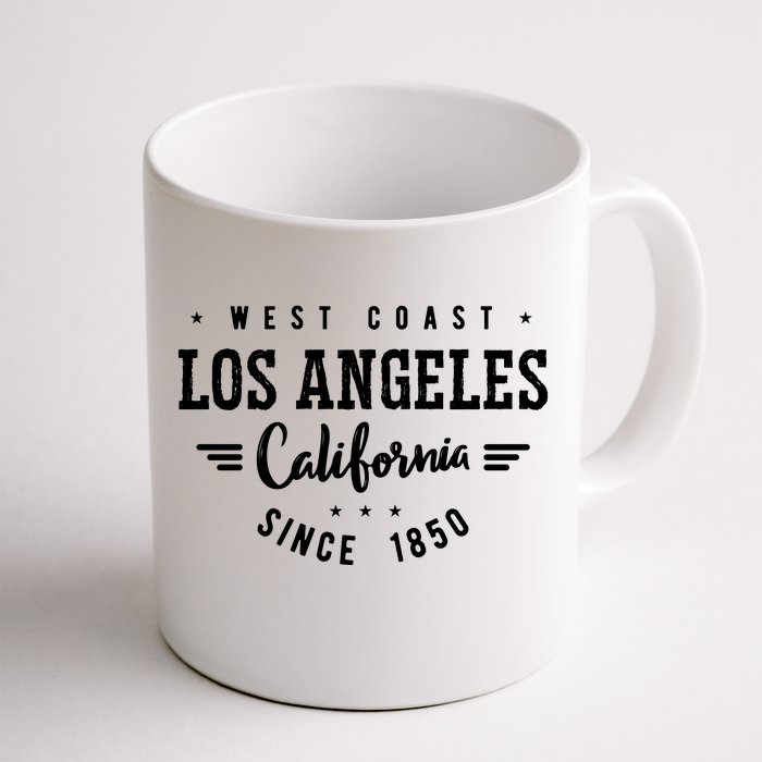 West Coast Los Angeles California Since 1850 Front & Back Coffee Mug