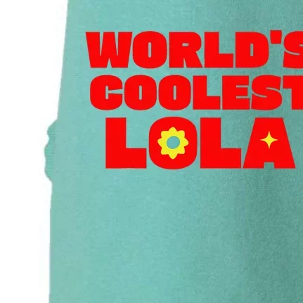 WorldS Coolest Lola Filipino Grandma Doggie 3-End Fleece Hoodie