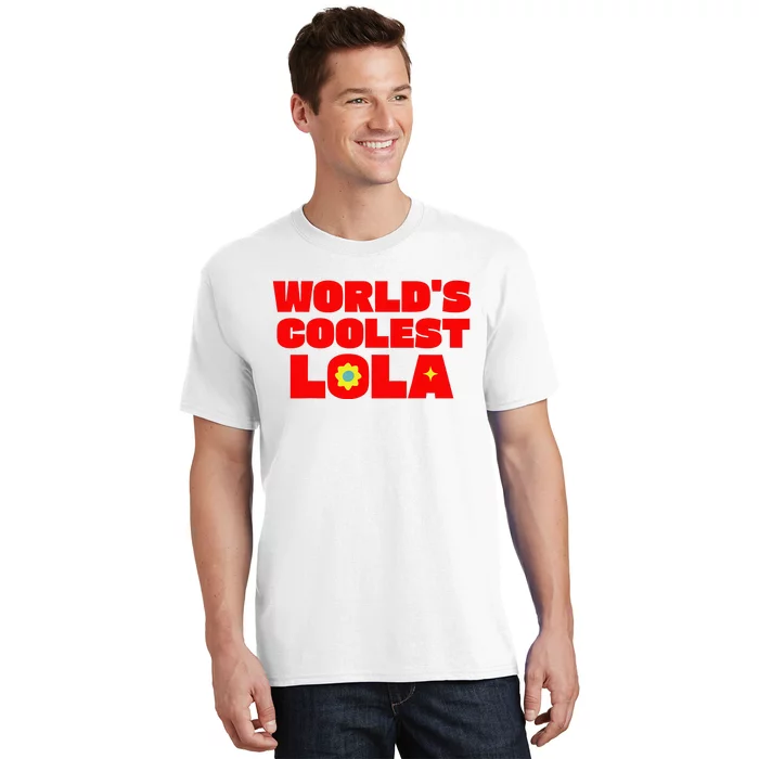 WorldS Coolest Lola Filipino Grandma T-Shirt