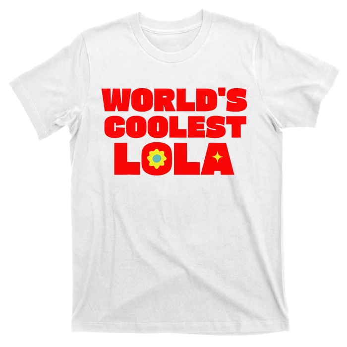 WorldS Coolest Lola Filipino Grandma T-Shirt