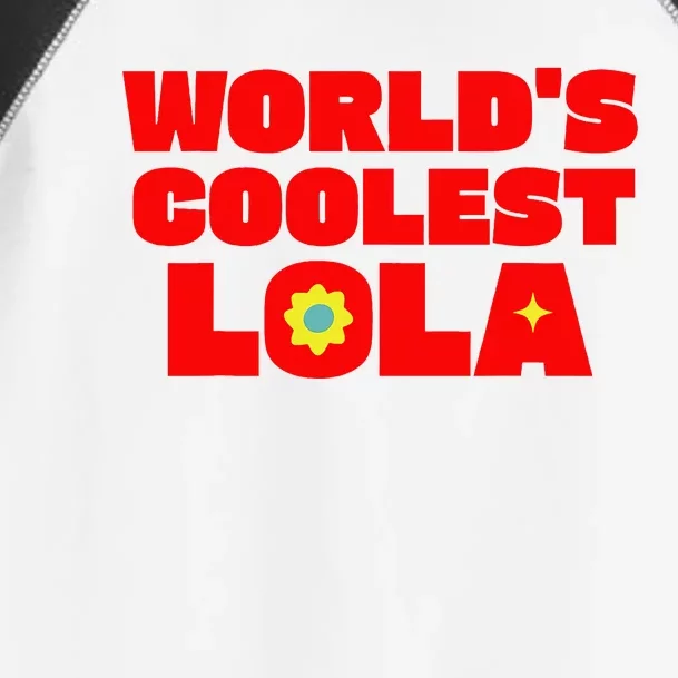 WorldS Coolest Lola Filipino Grandma Toddler Fine Jersey T-Shirt