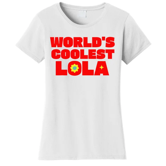 WorldS Coolest Lola Filipino Grandma Women's T-Shirt