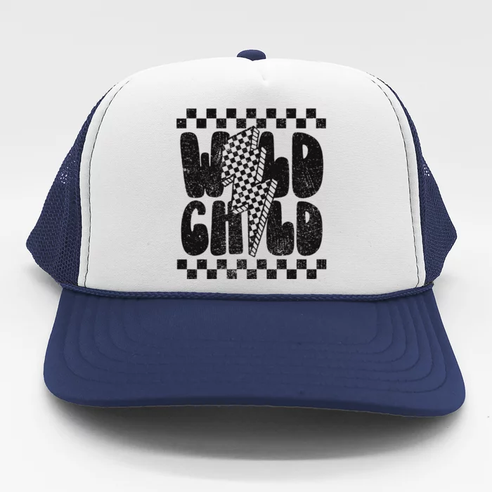 Wild Child Lightning Bolt Trucker Hat