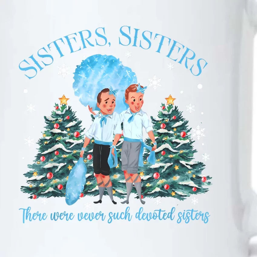 White Christmas Movie 1954 Sisters Pajamas Xmas Snow Holiday Black Color Changing Mug