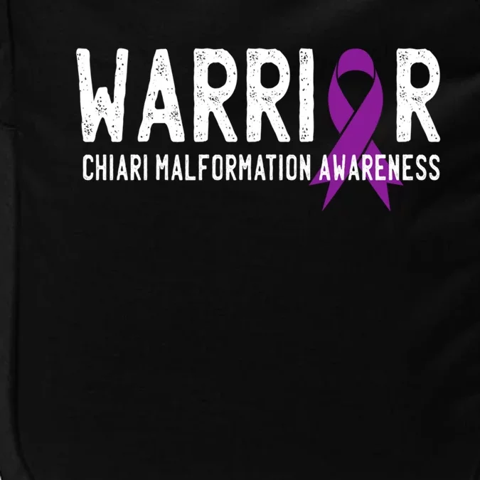 Warrior Chiari Malformation Awareness Purple Ribbon Fighter Cute Gift Impact Tech Backpack