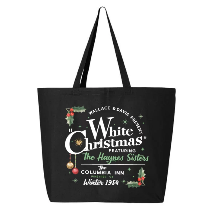 White Christmas Movie Christmas White Movie 1954 25L Jumbo Tote