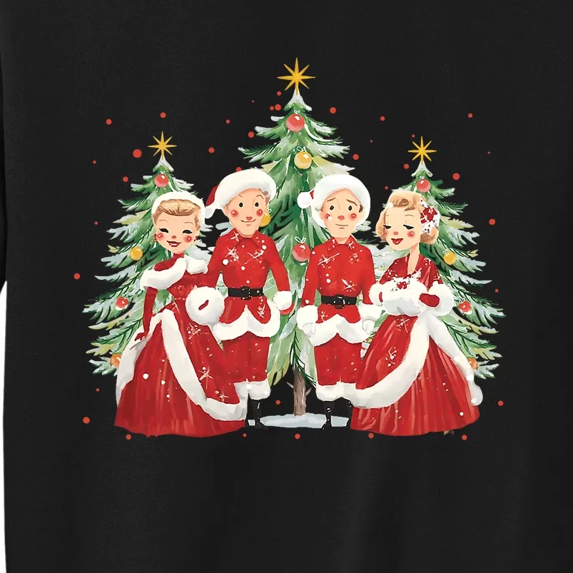 White Christmas Movie 1954 Xmas Song Holiday Pajamas Retro Sweatshirt