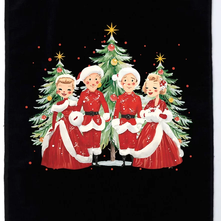 White Christmas Movie 1954 Xmas Song Holiday Pajamas Retro Platinum Collection Golf Towel