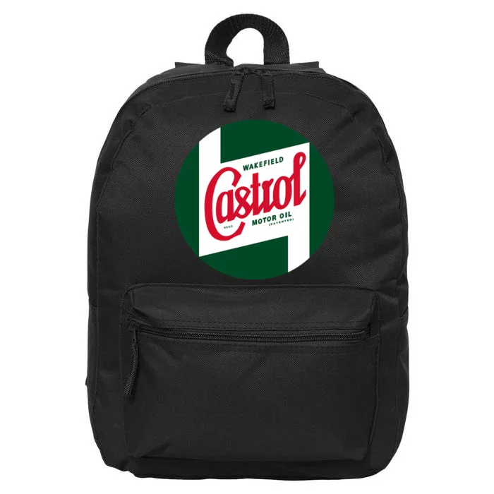 Wakefield Castrol Motor Oil 16 in Basic Backpack