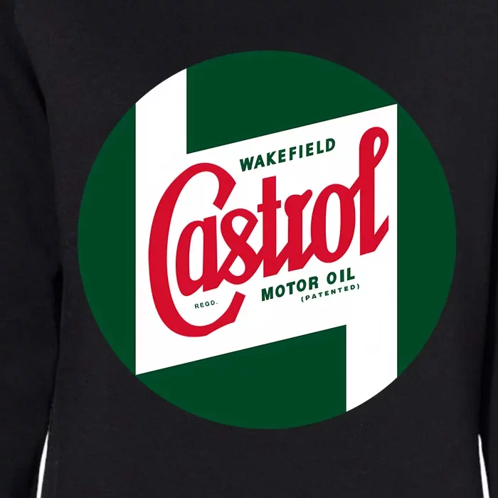 Wakefield Castrol Motor Oil Womens California Wash Sweatshirt